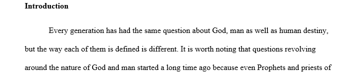 Compare and contrast any two philosophers we have covered this term regarding the nature of God and how we could come to know this nature.