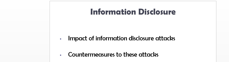 Create a presentation consisting of approximately 6-8 slides that list at least five security threats (types and definition) to your industry, then answer the following 2 questions