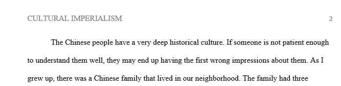 Have you ever had a wrong first impression of someone who had a different background or came from another culture?