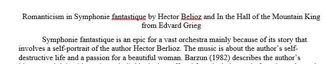 How does the composers’ use of the (Romantic) orchestra support the meaning of the music?