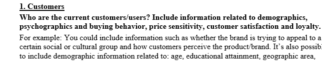 In this assignment, you will create a Situation Analysis for one (1) of the following companies / brands: Fiat Chrysler, IBM, Burger King, or Old Spice