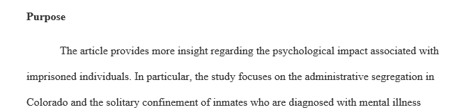 Locate a recent criminal justice research article from a recognized peer-reviewed professional journal or government publication.