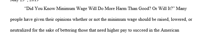 Raising the minimum wage would not help reduce poverty. In fact, it would have the opposite effect because it would victimize the country's lowest-skilled workers