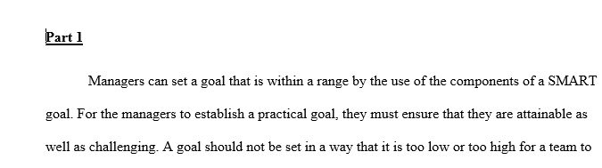 Read the Harvard Business Review article “When You Give Your Team a Goal, Make it a Range”