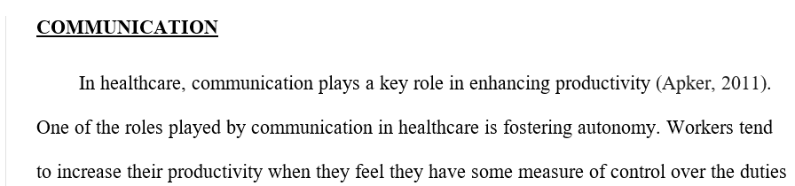 Research how diversity plays an important role in healthcare and how proper communication techniques facilitate teamwork