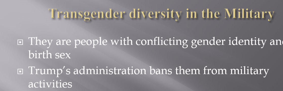 This section of your presentation explores how studying diversity influences your individual framework of perception with respect to your discipline of study or profession.