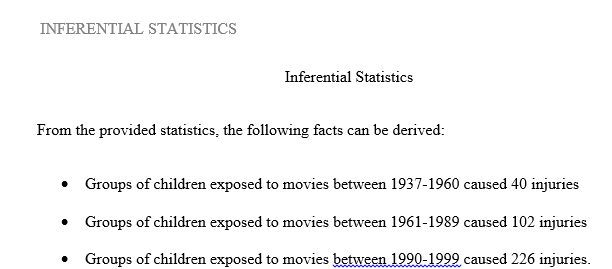 Two distinct types of statistics are addressed: descriptive and inferential. In this assignment, you will have the opportunity to use the SPSS program.