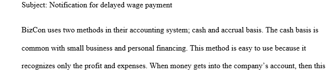 Explain how cash and accrual accounting differs for each of the events listed in the above scenario and describe the proper accrual accounting.