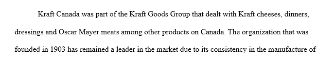 For the purposes of case studies we will not conduct a formal situation analysis but this is a critical first step since marketers must know their market!