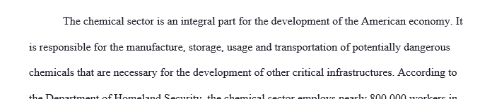 In Unit VII, you will develop your final presentation, which will be focused on the protection of a selected critical infrastructure from