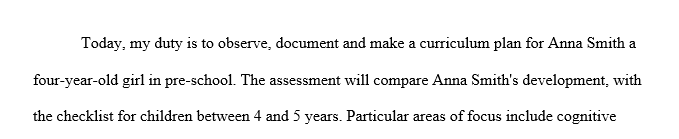 In this assignment you have an opportunity to explore informal assessments further in relation to the use of data to drive the creation and 