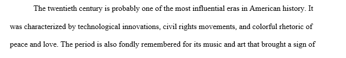 Starting with the 1960s, what concerns have Americans expressed regarding the fate of their country? Explain what those concerns were and how 