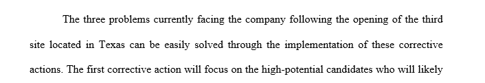 The goal of this section is to demonstrate that the solutions you propose should resolve the organizational conflict in the case study, leading to an improved future state.