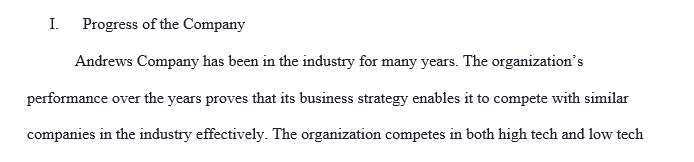 This executive summary will be used to inform new members of the topic of directors who must become familiar with your company.