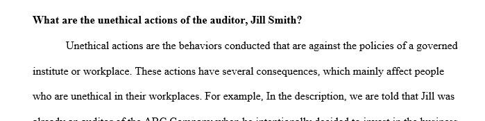 What are some of the current rules in relation to the independence of an auditor?