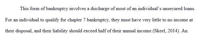 What are some of the reasons that people file bankruptcy?