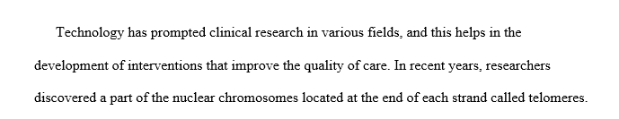 Would you classify telomere-based aging as stochastic or non-stochastic?