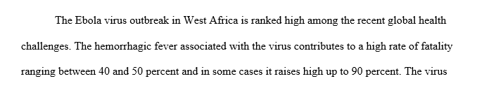 Write 7 pages case study on a hospital/healthcare response to a crisis or disaster.