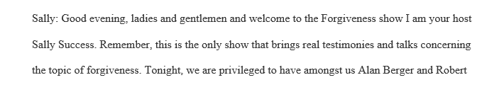 Write a paper in which you put two of The Sunflower respondents into a dialogue in order to accurately reflect the complexity of their arguments.