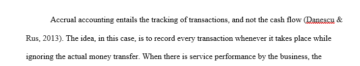 identify one accounting treatment that differs between accrual accounting and modified accrual accounting.