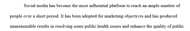 Describe four different social marketing campaigns that address at least two different public health issues.