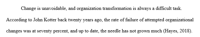 Discuss issues to be considered with the implementation of the improvement program.