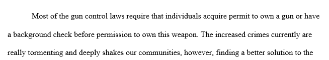 Gun control in the United States is ineffective