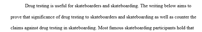 The purpose of this assignment is to critically reflect on a current social issue in sport that is meaningful to you and to formulate a position on that topic.