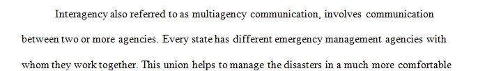 Analyze the relationship between law enforcement agencies and emergency response interoperability.