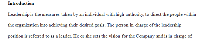 Design and delivery of a leadership development and succession plan.