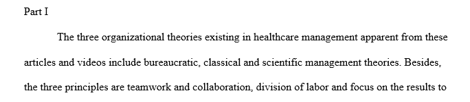 Assess how health care leadership is evolving. Describe the three takeaways found in the required articles for this discussion that you may 