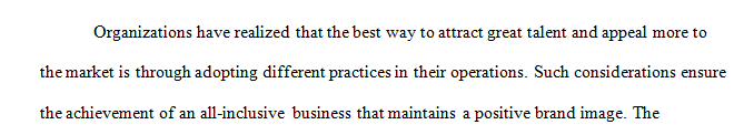 Describe some ways by which management can attract, select, and recruit diverse employees in an organization. 