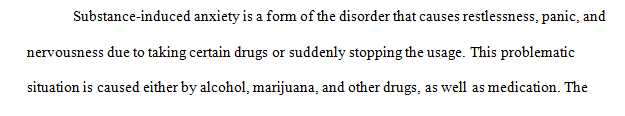 Discuss one of the Substance Use Disorders from the Purdue Global Library