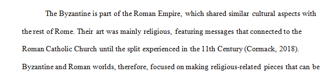 How did the Roman and Byzantine worlds influence African art