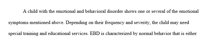 How does the label of emotional and behavioral disorders affect your attitude of a child who is given this label? Have you ever been labeled?