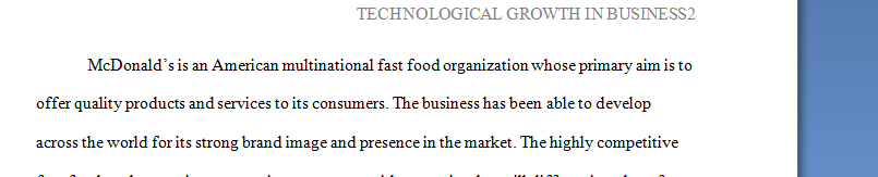 How have technological trends helped the organization innovate its business processes