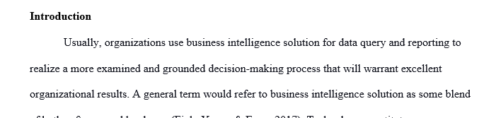 Prepare and submit your own business proposal on what should be the important factors for a successful implementation and oversight of