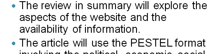 Review the website information on your hospital selection