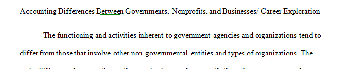 Summarize the five environmental factors relating to how governments are different from commercial businesses