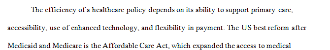 What are the health care policies related to access, equity, quality, and cost