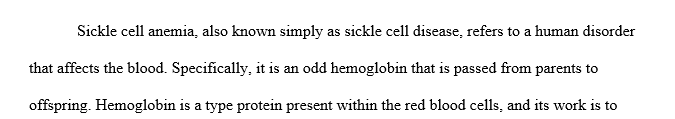 When Amelia who does not have sickle cell disease grows up and marries someone who does have the disease how likely is it that 