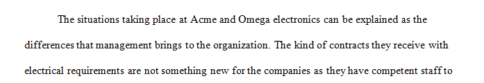 Write at least one page for each applying the principles and concepts from each Case Study to an organization