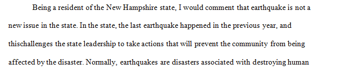 Earthquakes are a major concern in many areas of the United States.