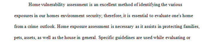 Every organization should conduct a vulnerability assessments around their physical assess