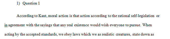 Explain a Kantian response to the amoralist.