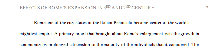 How did Rome’s expansion in the 3rd and 2nd centuries BCE affect Roman government