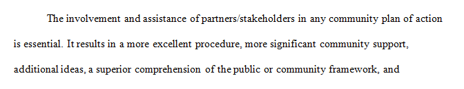 Most community action plans can benefit from recruiting partners—individuals or organizations that might help with the solution to the public health issue