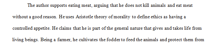 Paul Schwennesen takes a critical look at the ethics of eating meat.