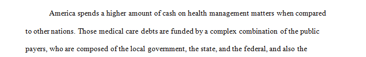 Research the delivery, finance, management, and sustainability methods of the U.S. health care system.