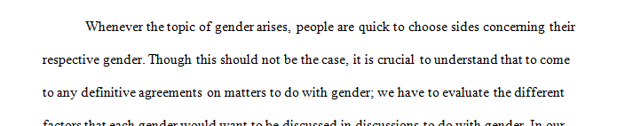 Studying the differences in language between men and women.